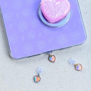 Cute Heart Kindle Charm Heart Dust Plug