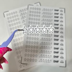 Book Rating Stickers Reading Journal Review Stickers