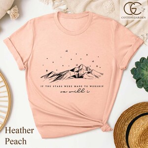 If The Stars Were Made To Worship Shirt, Religious Shirt, Christian Sweatshirt, Bible Verse Shirt, Faith Shirt,Christian Gifts,Jesus Sweater
