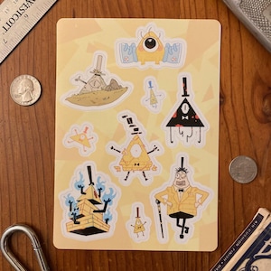 William Code Sticker Sheet 5x7 Waterproof Vinyl dishwasher safe