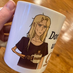 Secured Crypt Mug Don't talk to me until I've had my cavalier