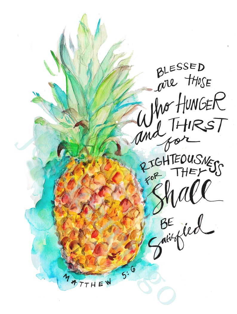 Pineapple art pineapple art bible verse bible art bible Etsy
