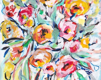 Abstract florals, floral abstract, abstract flowers, wild flowers,