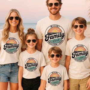Custom Family Vacation 2025 Shirt, Making Memories Together Family Shirts, Family Matching Shirt, Family Beach Shirts, Group Matching TShirt