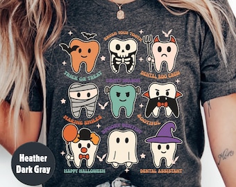 Halloween Dental Office Shirt, Dental Hygienist shirt, Funny shirt for dentist, Dental Assistant Sweatshirt Gift