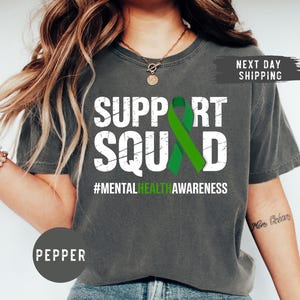 Comfort Colors Mental Health Awareness Shirt, Therapist Shirt, Chronic Illness Support Squad Shirt, You Are Matter Tshirt, Depression Tshirt
