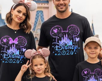 Custom Disney Family Trip 2026 Shirts, Disneyland 2026 Tshirt, Disneyworld 2026 Shirts,Custom Disney Family Matching Shirts,Disney 2026 Tees