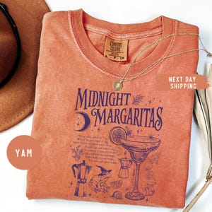 Comfort Colors® Midnight Margaritas Shirt, Salt Rosemary Lavender Love Shirt, Witchy Tee, Margarita Halloween Shirt, Practical Magic Shirt bild 5