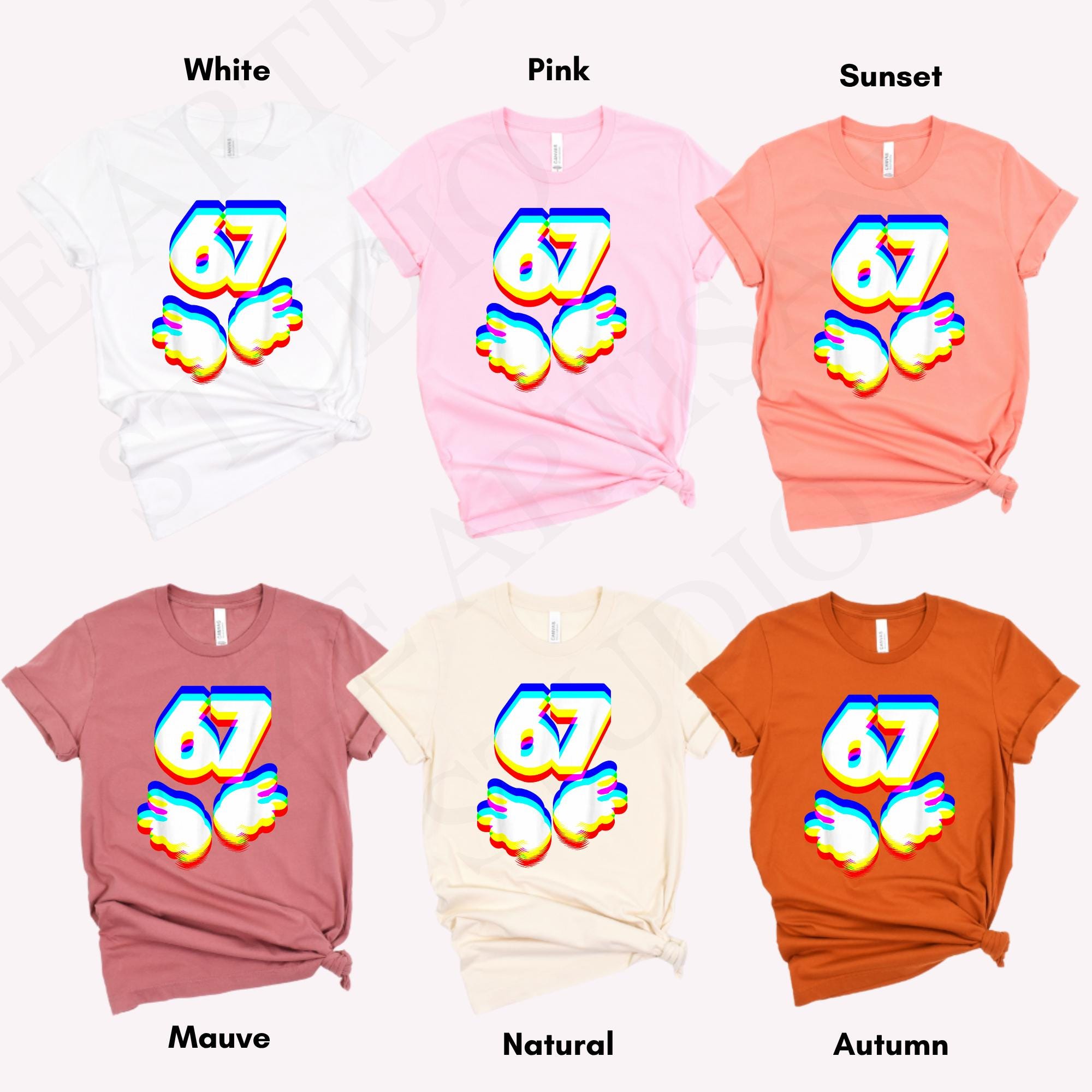 6 7 Meme Shirt, Six Seven T-shirt, Funny Viral T-shirt, Trendy Shirt ...