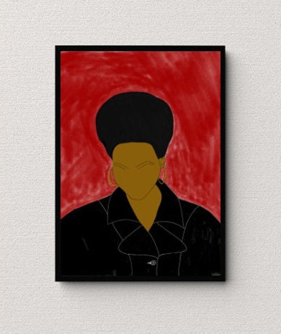 ☆Bahamadia☆ Hiphop 90s Poster Vintage