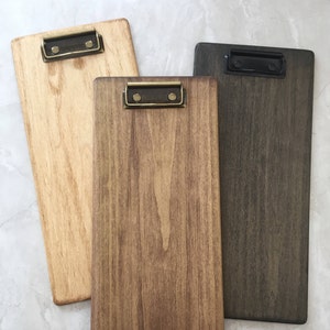 Portapapeles de madera
