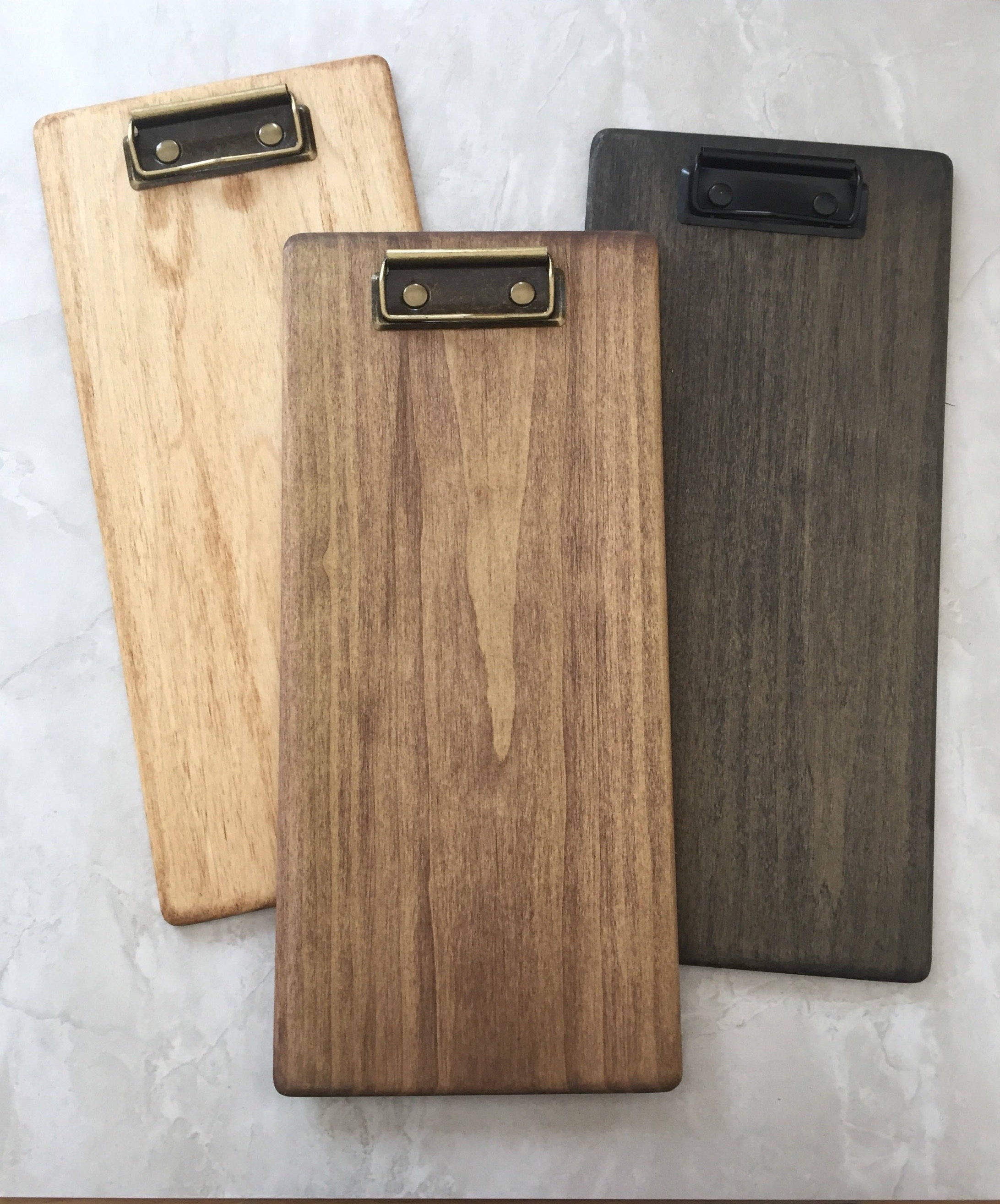 Wooden Clipboard - Etsy