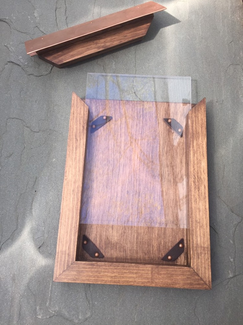 Outdoor Menu Display Box Etsy