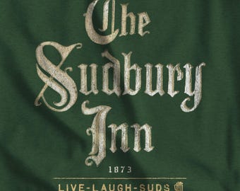 The Sudbury Inn Shirt, Suds Pub Bethel Maine Tee, Sunday River Ski Gift, Vintage Maine Pub T-Shirt