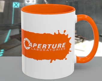 Kubek z żelem akcentowym Orange Propulsion firmy Portal Aperture Labs