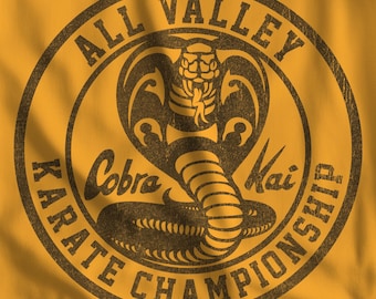 Koszulka Karate Kid Cobra Kai - All Valley Tournament Soft Vintage