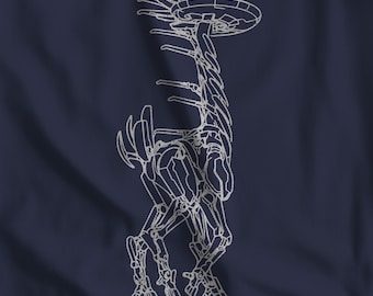 Koszulka Horizon Tallneck Vintage – miękka płócienna koszulka Bella Zero Dawn Forbidden West