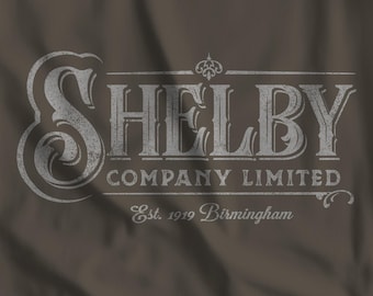 Koszulka vintage Peaky Blinders Shelby Co. LTD – miękka, unisexowa koszulka z nadrukiem dla fanów