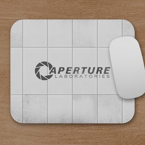 Portal Aperture Labs Mouse Pad - Video Gamer Computer Accessory