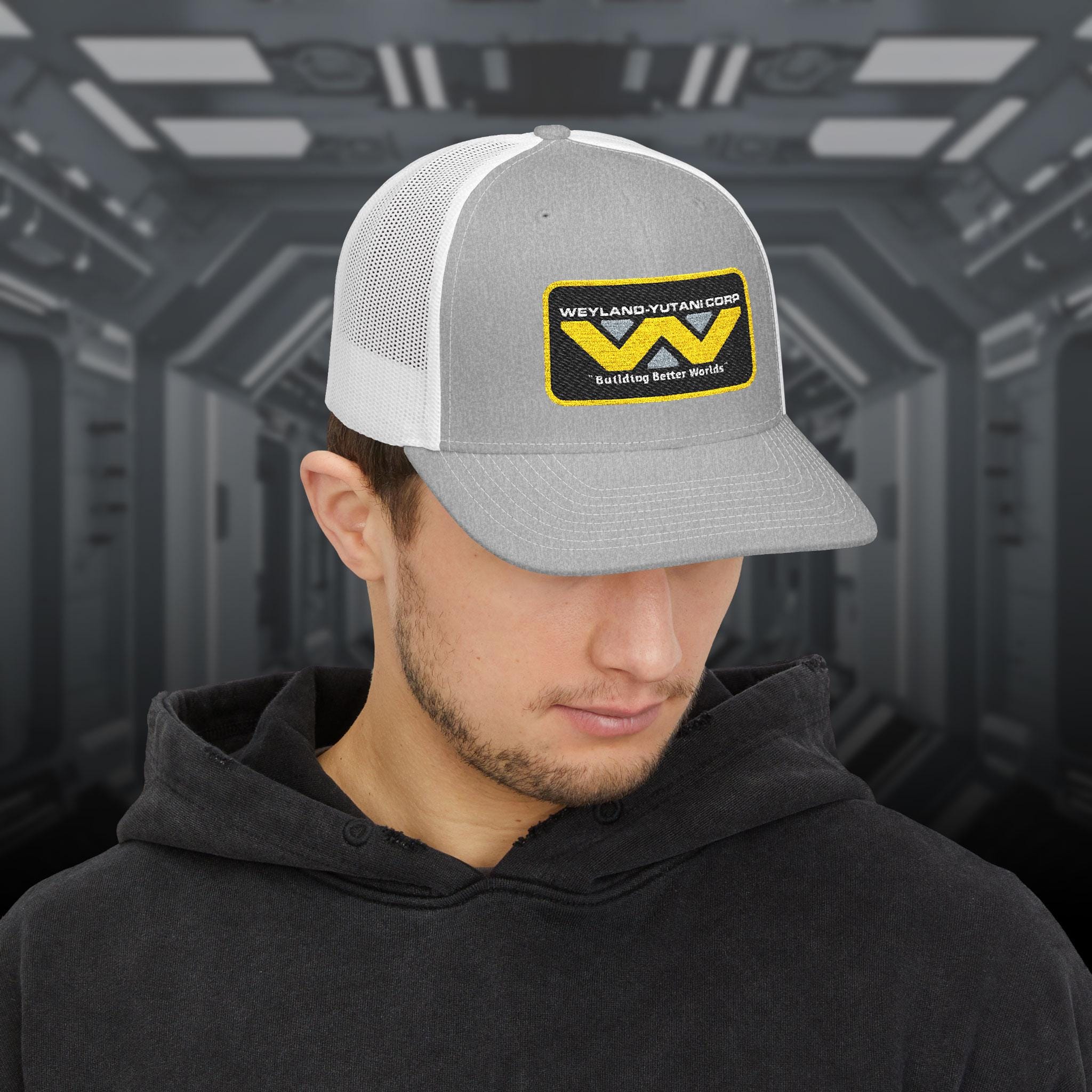 Weyland-yutani Alien Snapback Trucker Cap Embroidered Richardson