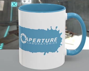 Kubek z żelem akcentowym Blue Repulsion firmy Portal Aperture Labs