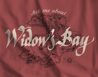 Ask Me About Widow's Bay Shirt, Comfort Colors Vintage Island Map, Fan Gift Tee