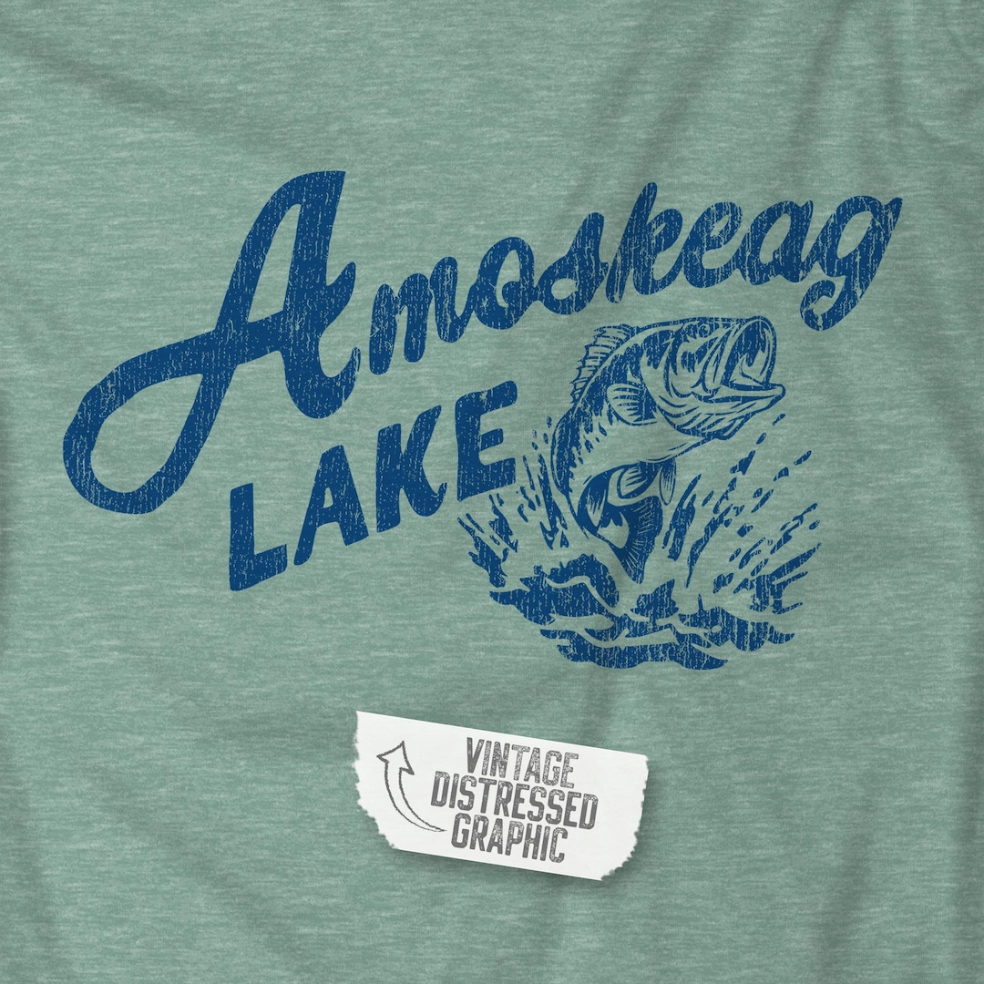 Amoskeag Lake Grown Ups Vintage Shirt Bella Soft Unisex - Main Image