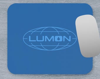 Severance Lumon Mouse Pad, Modern Blue Industries Logo, TV Show Severance, Office Desk Decor, Gaming Accessories, Computer Accessories, Gift