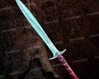 Christmas Gift  Handcrafted Viking Sword  Steel Blade Collectible Decor Piece Anniversary, Birthday Gift for Him