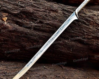 Handcrafted Steel Sword Unique Collectible Display Piece Perfect Gift for Him - Christmas Gift - Anniversary Gift - Unique Gift for him