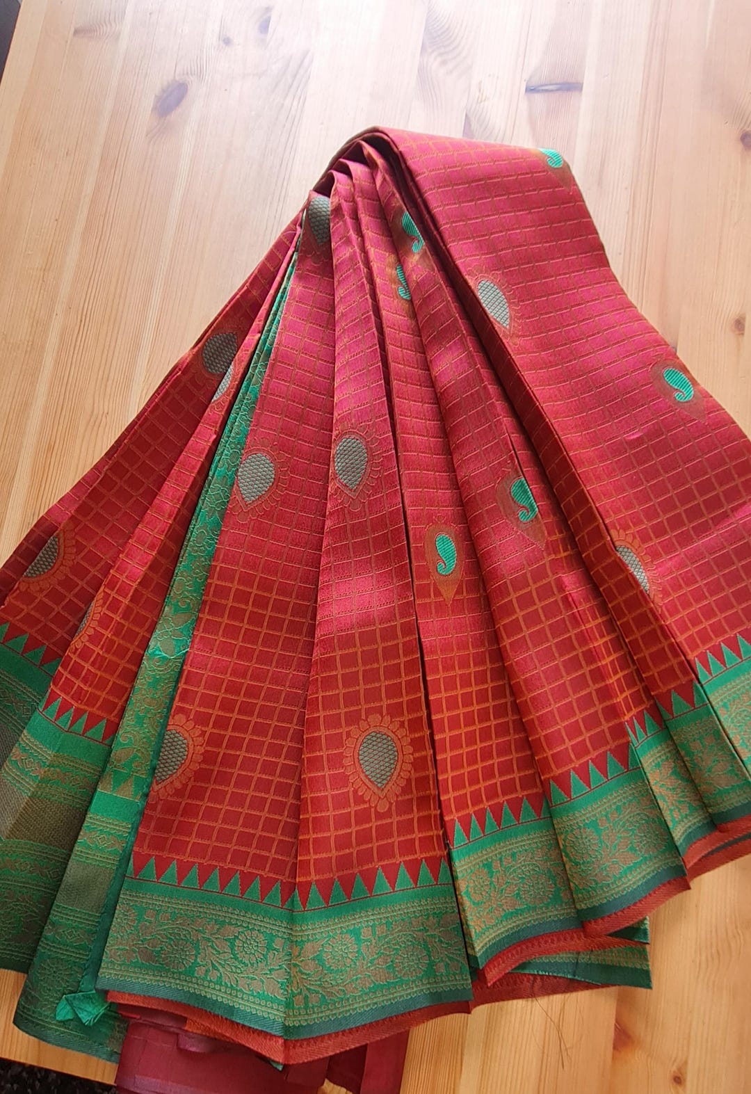 Semi Kanchi Silk Family Outfits main image 1