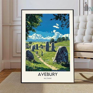 Avebury Print, Avebury Wall Art, Avebury Poster, Avebury Photo, Avebury Poster Print, Avebury Travel England, Avebury Wiltshire poster