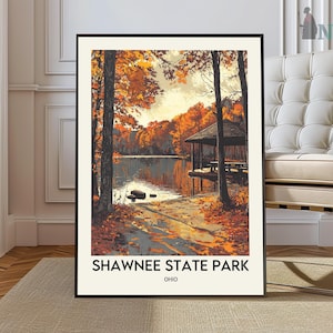 Shawnee State Park poster, Shawnee State Park Wall Art, Shawnee State Park Print, Shawnee State Park Photo, Shawnee State Park Poster