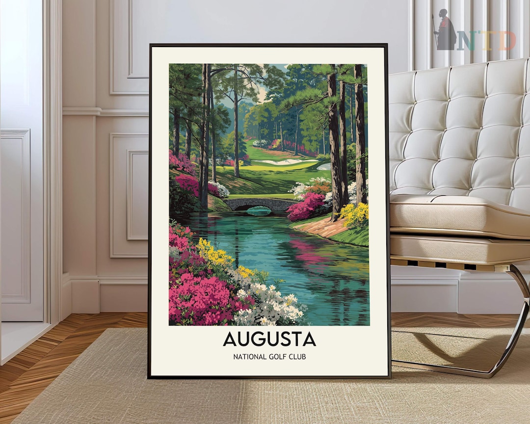 Augusta National Golf Club Print: Masters Tournament Photo, Amen Corner ...