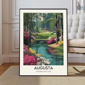 Augusta National Golf Club Print: Masters Tournament Photo, Amen Corner
