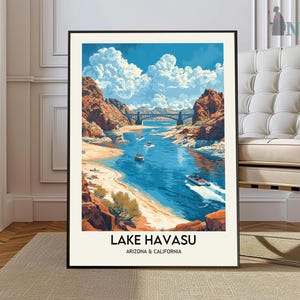 Lake Havasu Print, Lake Havasu Wall Art, Lake Havasu Poster, Lake Havasu Photo, Lake Havasu Poster Print, Lake Havasu Travel Poster