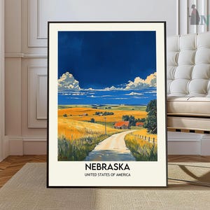 Nebraska Print, Nebraska Poster, Nebraska Wall Art, Nebraska Art Print, Nebraska Photo, Nebraska Decor, Omaha Nebraska