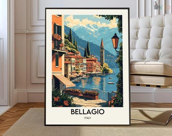 Bellagio poster, Bellagio Wall Art, Bellagio Print, Bellagio Photo, Bellagio Poster Print Bellagio Travel, Bellagio city Bellagio Lake Como