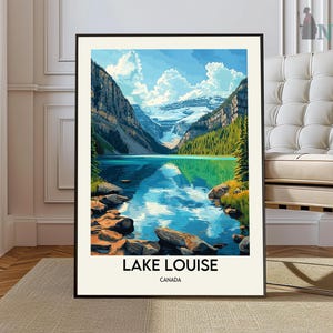 Lake Louise Print, Lake Louise Poster, Lake Louise Wall Art, Lake Louise Art Print, Lake Louise Artwork, Lake Louise Photo, Canada Print