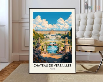 Château de Versailles Print, Château de Versailles Wall Art, Château de Versailles Poster, Château de Versailles Photo, Versailles France