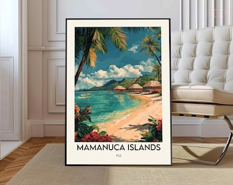 Mamanuca Island poster, Mamanuca Island Wall Art, Mamanuca Island Print, Mamanuca Island Photo, Mamanuca Island Fiji, Fiji island poster