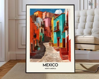 Mexico poster, Mexico Wall Art, Mexico Print, Mexico Photo, Mexico Poster, Mexico Travel, Mexico city, Mexico map