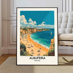 Albufeira Print, Albufeira Wall Art, Albufeira Poster, Albufeira Photo, Albufeira Poster Print, Albufeira Travel Poster, Albufeira Portugal