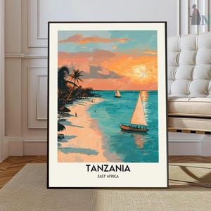 Tanzania Print, Tanzania Poster, Tanzania Wall Art, Tanzania Art Print, Tanzania Decor, Tanzania Africa, Tanzania Photo, Tanzania Artwork