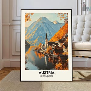 Austria poster, Austria Wall Art, Austria Print, Austria Photo, Austria Poster Print, Austria Travel Poster, Austria Gift