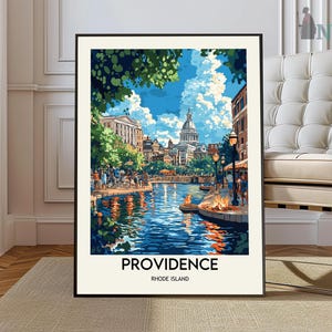 Providence Print, Providence Poster, Providence Wall Art, Providence Travel, Providence art print, Providence artwork, Rhode Island Print