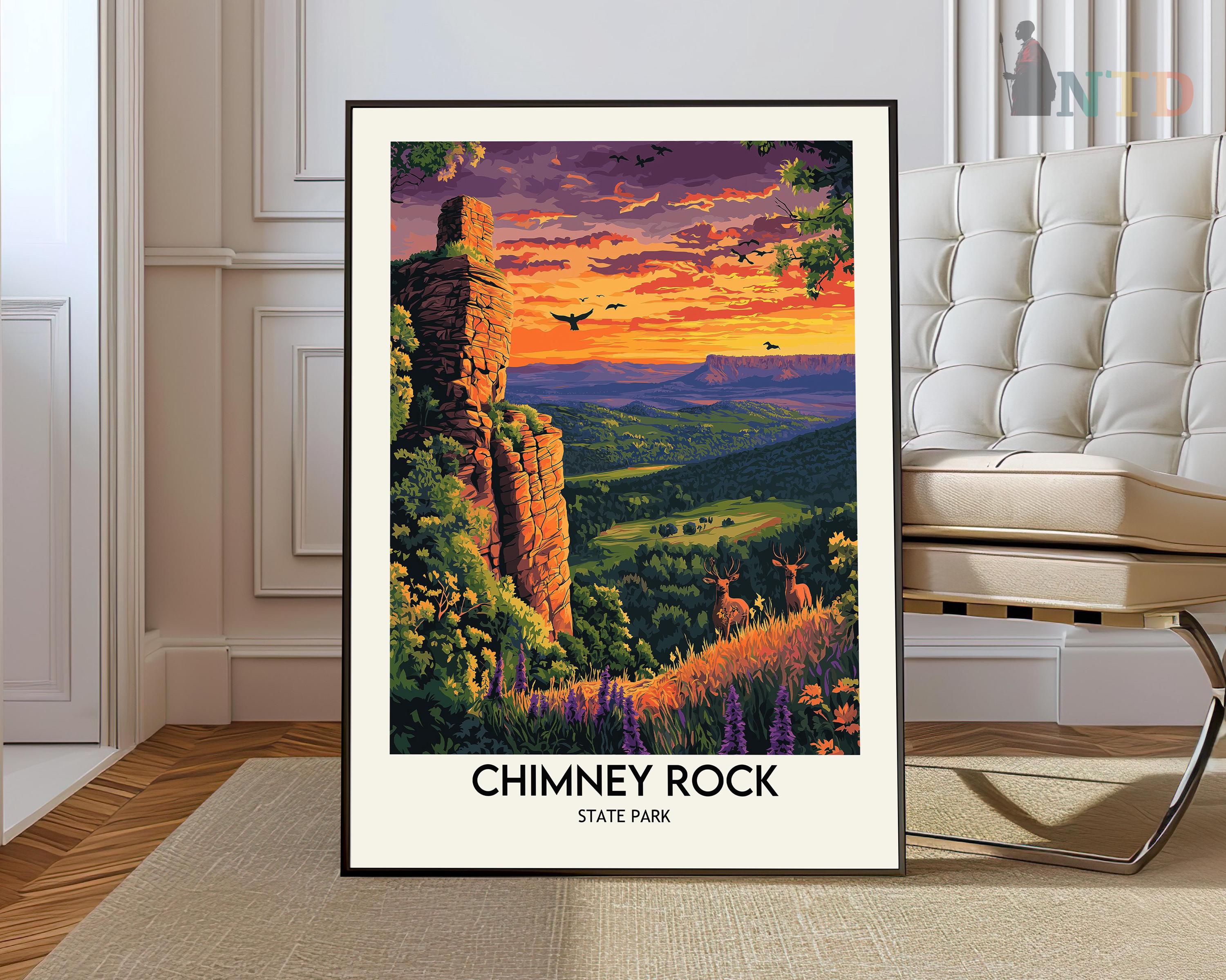Chimney Rock State Park, Chimney Rock Print, Chimney Rock Wall Art, Chimney Rock Poster, Chimney Rock Photo, Chimney Rock North Carolina