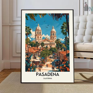 Pasadena poster, Pasadena Wall Art, Pasadena Print, Pasadena Photo, Pasadena Poster Print, Pasadena Travel Poster, Pasadena California print