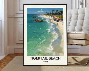 Tigertail Beach poster, Tigertail Beach Wall Art, Tigertail Beach Print, Tigertail Beach Photo, Tigertail Beach Marco Island custom print