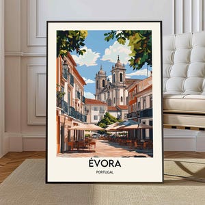 Évora poster, Évora Wall Art, Évora Print, Évora Photo, Évora Poster Print, Évora Travel Poster, Évora portugal, Evora city, Portugal art